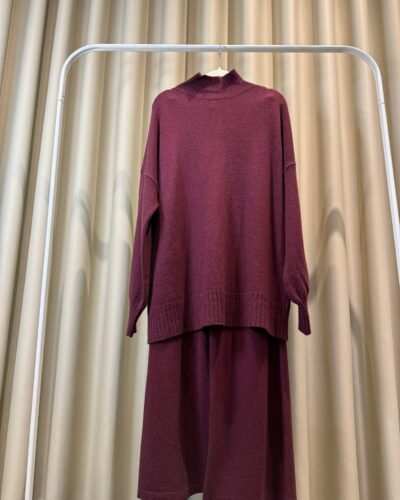 Bordo maxi su kelnėm